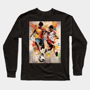 Kicking Graffiti Long Sleeve T-Shirt